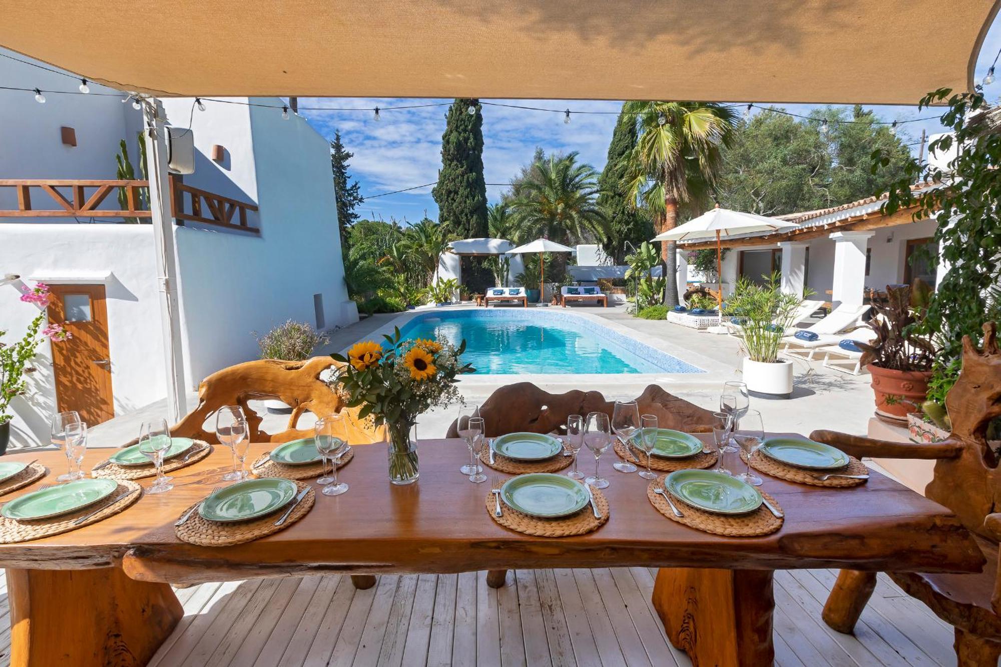 Villa Near Ibiza Town Sleeps 11 To 13 Guests Can Furnet Bagian luar foto